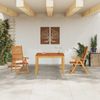 vidaXL Garten Essgruppe 3 pcs Braun Massivholz Akazie 3375632 Bild 4