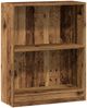vidaXL Bücherregal Altholz-Optik 60x24x76 cm Holzwerkstoff 855904 Bild 2