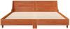 vidaXL Massivholzbett ohne Matratze Wachsbraun 140x200 cm Kiefernholz 850730 Bild 4