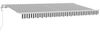 Einziehbare Markise, Sonnenmarkise Anthrazit 400 x 200 cm Stoff Bild 2