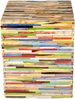 Beistelltisch Bunt Mischholz Upcycling Sitzhocker Kinderhocker Bunt Bild 2