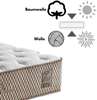Bambi Boxspringbett Funktionsbett mit Matratze Clima Naturel 160x200 mit 2 Nachttischen Bild 2