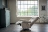 KAWOLA Sessel NAMA Relaxsessel drehbar Stoff taupe 111 x 86 x 78 cm Bild 4