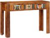 vidaXL Konsolentisch 110x35x75 cm Massivholz Akazie 4016497 Bild 2