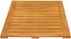 vidaXL Badematte Uni Braun 80 x 50 cm Holz 42025268 Bild 5