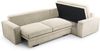 AX LIVING Cord Schlafsofa beige creme Treville mit Schlaffunktion R Bild 2