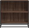vidaXL Bücherschrank Braun Eichen-Optik 80,5x35x76 cm Holzwerkstoff 849108 Bild 4