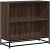 vidaXL Bücherschrank Braun Eichen-Optik 80,5x35x76 cm Holzwerkstoff 849108 Bild 2