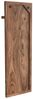 Garderobenpaneel Akazie hell 35x107x20 cm massivum Sydney Wandgarderobe Holz Flurmöbel mit Ablage Wandhaken Kleiderhaken Büro Diele Bild 4