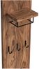 Garderobenpaneel Akazie hell 35x107x20 cm massivum Sydney Wandgarderobe Holz Flurmöbel mit Ablage Wandhaken Kleiderhaken Büro Diele Bild 3