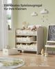 Songmics 'GKR033N10' Kinderregal, mit 9 Aufbewahrungsboxen, Vliesstoff haferflockenbeige, 29,5 x 62,5 x 60 cm Bild 3