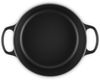 Le Creuset Signature Gusseisen-Bräter mit Deckel, Für alle Herdarten und Induktion geeignet, Rund, Schwarz, 24,0 cm, 4.2 Bild 5