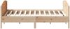 vidaXL Massivholzbett ohne Matratze 180x200 Kiefernholz 3216164 Bild 5