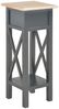 vidaXL Beistelltisch Schwarz 27 x 27 x 65,5 cm Holz 280059 Bild 5