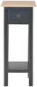 vidaXL Beistelltisch Schwarz 27 x 27 x 65,5 cm Holz 280059 Bild 3