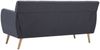 vidaXL 3-Sitzer-Sofa Stoff 172x70x82 cm Dunkelgrau 247125 Bild 5