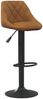 vidaXL Barhocker 2 Stk. Braun Samt 335347 Bild 3