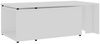 Couchtisch Weiß 150 x 50 x 35 cm Spanplatte Bild 5