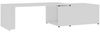 Couchtisch Weiß 150 x 50 x 35 cm Spanplatte Bild 2