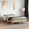 vidaXL Massivholzbett ohne Matratze 135x190 cm Kiefernholz 842718 Bild 3