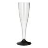 20 Stiel-Gläser für Sekt, PS 0,1 l Ø 5 cm · 17,5 cm glasklar Bild 1