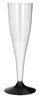 20 Stiel-Gläser für Sekt, PS 0,1 l Ø 5 cm · 17,5 cm glasklar Bild 4