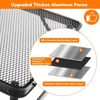 EASTSTORM Campingtisch Klappbar 90x60cm Schwarz Metallgitter Tragbar Bild 4