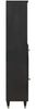 vidaXL Badezimmerschrank Schwarz 38 x 33 x 160 cm Massivholz Mango 4018830 Bild 4