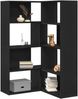 vidaXL Kleiderschrank 2 pcs Schwarz Eichen-Optik 85 x 85 x 140 cm 3345124 Bild 3