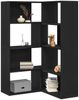 vidaXL Kleiderschrank 2 pcs Schwarz Eichen-Optik 85 x 85 x 140 cm 3345124 Bild 3
