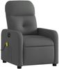 vidaXL Massagesessel Elektrisch Dunkelgrau Stoff 3206787 Bild 3