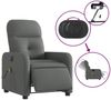 vidaXL Massagesessel Elektrisch Dunkelgrau Stoff 3206787 Bild 5