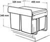 WESCO® 8011365 Traditionline Trio-Shorty® Smart 345 K/500-3, anthrazit ab 50 cm Schrankbreite Bild 2