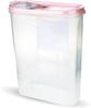 Vorratsdosen mit Deckel 2,8 Liter ( 2er Pack / Altrose ), Luftdicht Schüttdose BPA frei, Vorratsbehälter Set - Frischhaltedosen Klappdeckel Bild 2
