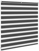 vidaXL Doppelrollo Schwarz 150x100 cm Stoffbreite 145,9 cm Polyester 4014219 Bild 4