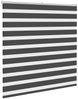 vidaXL Doppelrollo Schwarz 150x100 cm Stoffbreite 145,9 cm Polyester 4014219 Bild 3