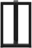 vidaXL Esstischbeine T-Form 2 Stk. Schwarz 50x35x(72-73) cm Stahl 4013048 Bild 5