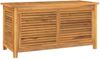 vidaXL Gartenbox mit Beutel 114x50x58 cm Massivholz Teak 363271 Bild 2