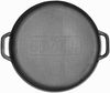 Deckel-Bratpfanne 40 cm aus Gusseisen Universaldeckel Servierpfanne Präsentierteller Bild 2