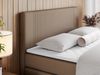 Boxspringbett KING DOREN, mit zwei Bettkästen und einer Multipocket-Matratze - 140x200 - Braun Kunstleder - H4 Bild 3