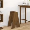 vidaXL Hocker 2 Stk. Honigbraun 40x40x75 cm Massivholz Kiefer 823672 Bild 3