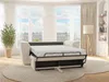 Vente-unique - RIZORA Sofa Stoff Beige - B 223 cm96 cm x H 88 cm x L 210 cm Bild 2