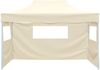 vidaXL Party-Zelt Creme 291 x 431 x 315 cm Oxford-Stoff 42023618 Bild 2