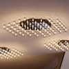 s.luce Atom eckige LED Effekt Wand- & Deckenleuchte Chrom Ø 80cm Bild 5