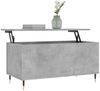 vidaXL Couchtisch Betongrau 90x44,5x45 cm Holzwerkstoff 830968 Bild 3