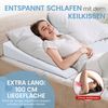 ELONEO Matratzenkeil, Weiß, 80x100 cm Bild 2