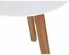 Alba Beistelltisch Ø50x45 cm Teakholz Couchtisch Kaffeetisch Wohnzimmertisch Bild 2