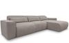 AX LIVING Wohnlandschaft mit Schlaffunktion Ruyam Hellbraun Sofa 310 cm R Bild 3