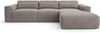 AX LIVING Wohnlandschaft mit Schlaffunktion Ruyam Hellbraun Sofa 310 cm R Bild 2