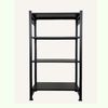 Standregal DONIA, Stahl 150 x 100 x 40 cm, schwarz, modern, industrial design Bild 2